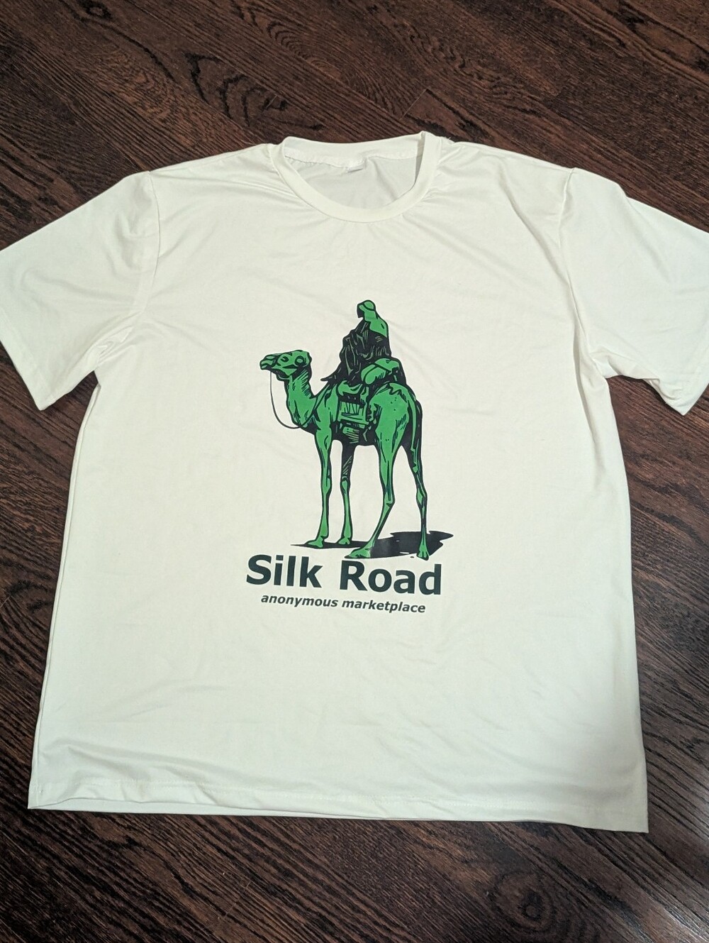 Silk Road Anonymous Marketplace T-Shirt White Men's XL New Without Tags Soft